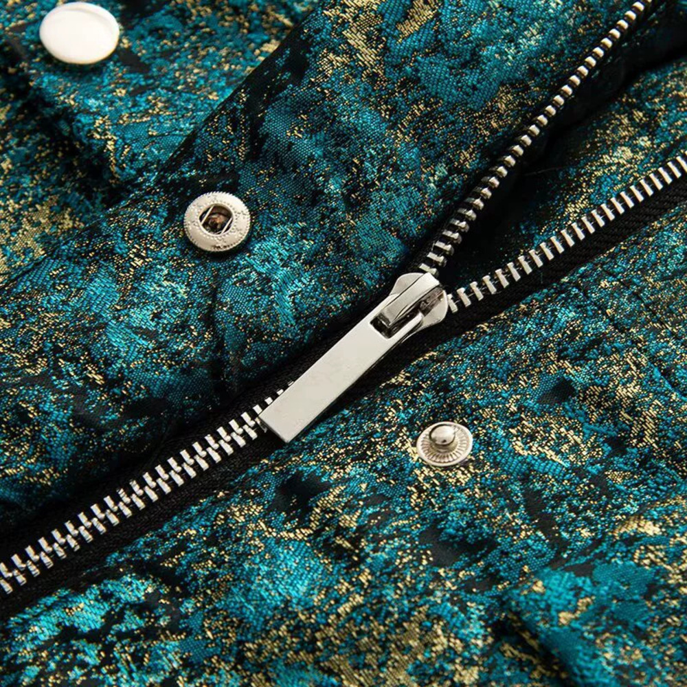 ZARA Long Sleeve Zip Button Jacket